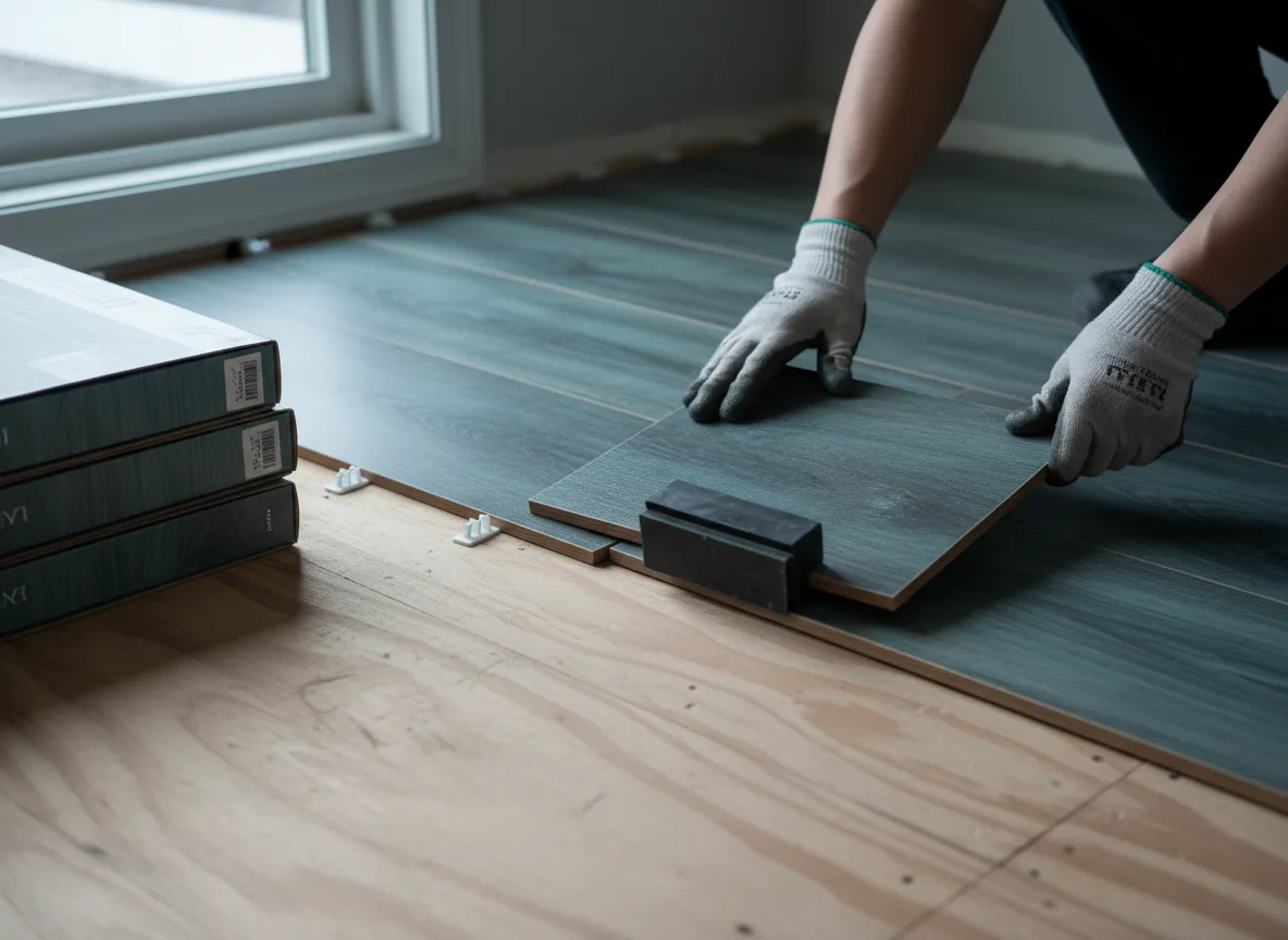Luxury Vinyl Plank Installation company in Mead, OK